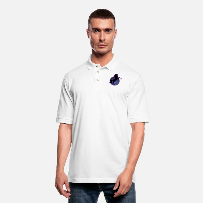 A creative black horse shirt