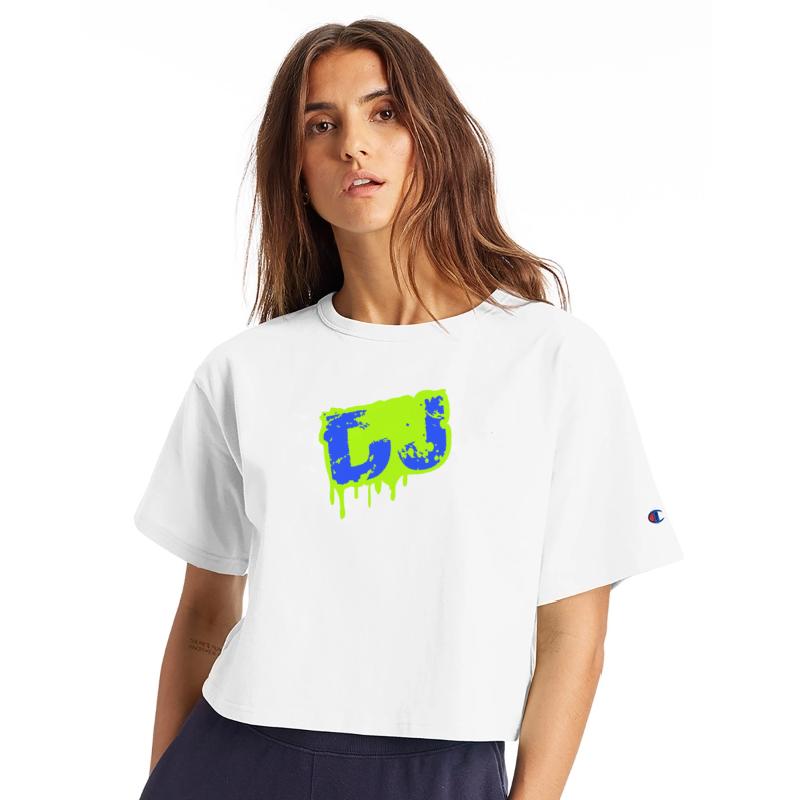 DJ Graffiti Spray Drops Music Party Text Lettering