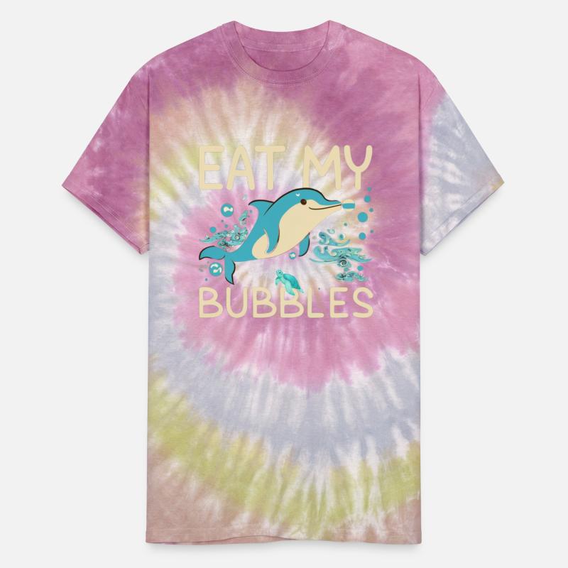Dolphin Eat My Bubbles Turtle In Water