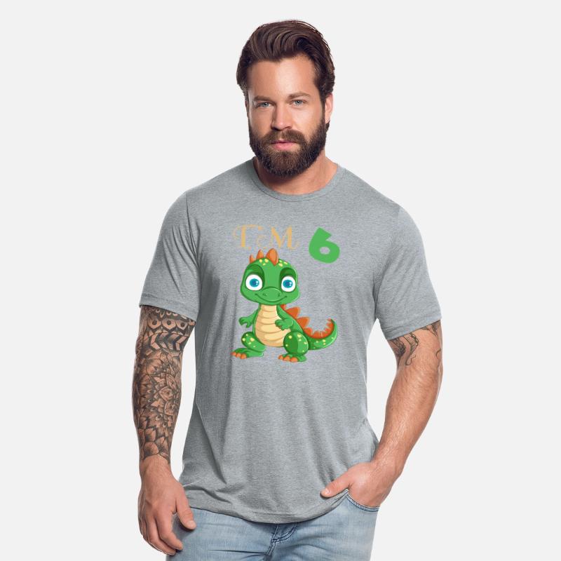 Funny Dinosaur I'm 6 Years Old Boys 6th Birthday