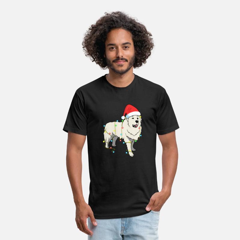 Lights Great Pyrenees Dog