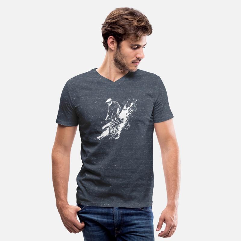 Mountain Bike Cyclist Illustration