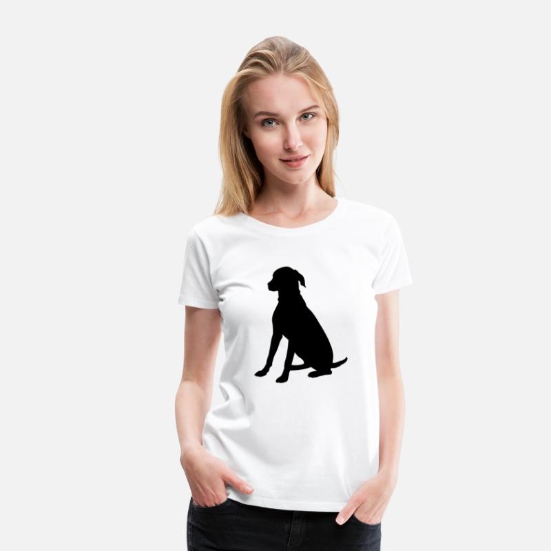 Sitting watch dog silhouette