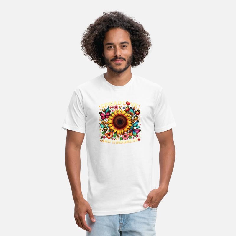 Spread Love & Kindness Sunflower Design