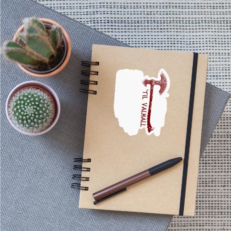 Vikings Axe Valhalla US Flag TShirt Viking