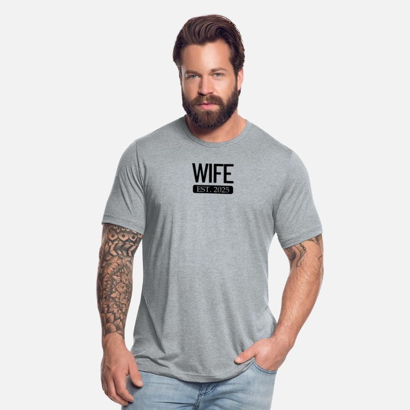 Wife Est. 2025 Matching Couple Married 2025 Wife