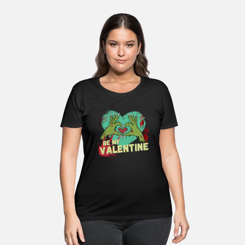 Zombie be my Valentine Hands Heart Love Design