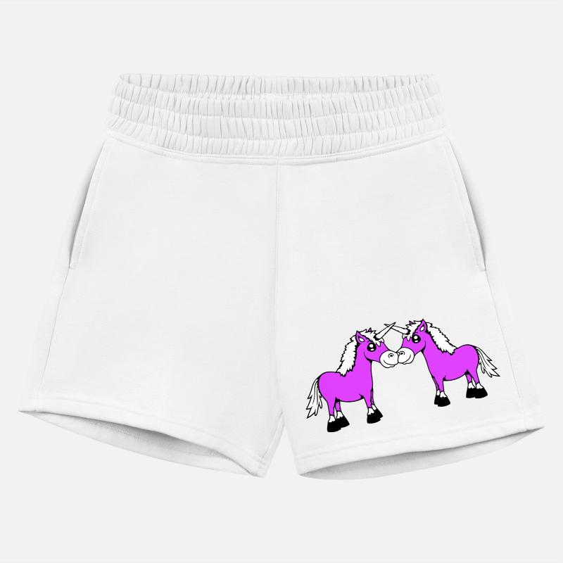 2 Unicorns Team Couple Horns Friends Greeting Cute