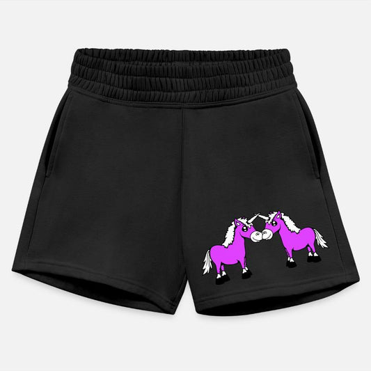 2 Unicorns Team Couple Horns Friends Greeting Cute