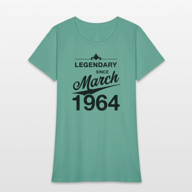 60th Birthday 60 Year Old Born March 1964 Gift