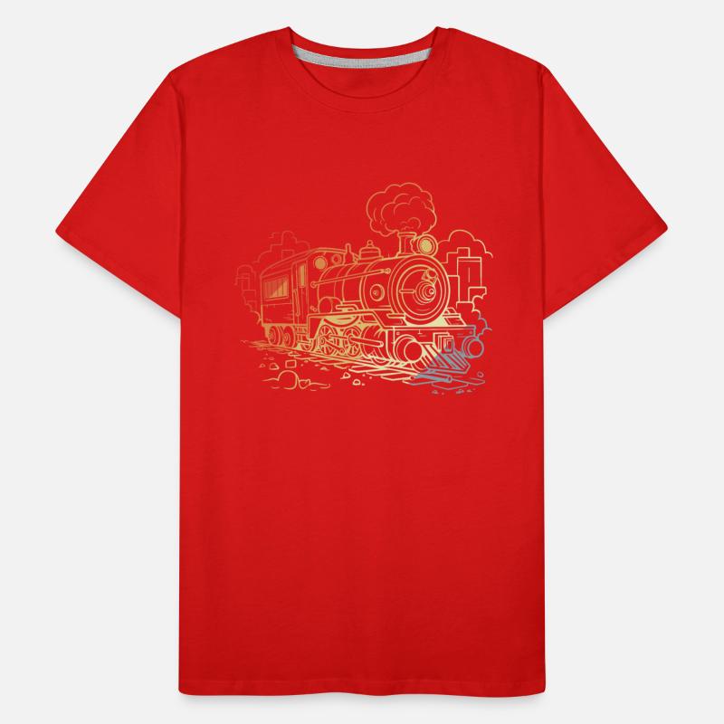 90s Locomotive Sketch