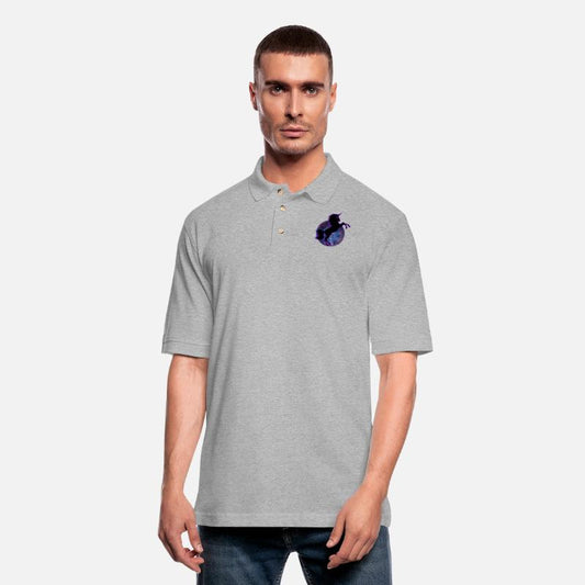 A creative black horse shirt