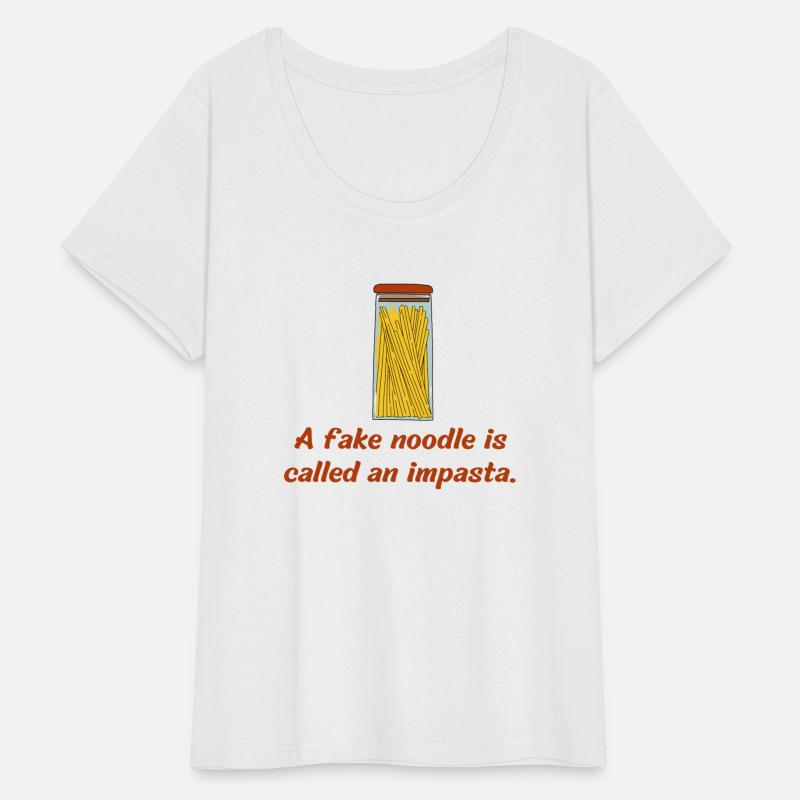 A fake noodle is called an impasta