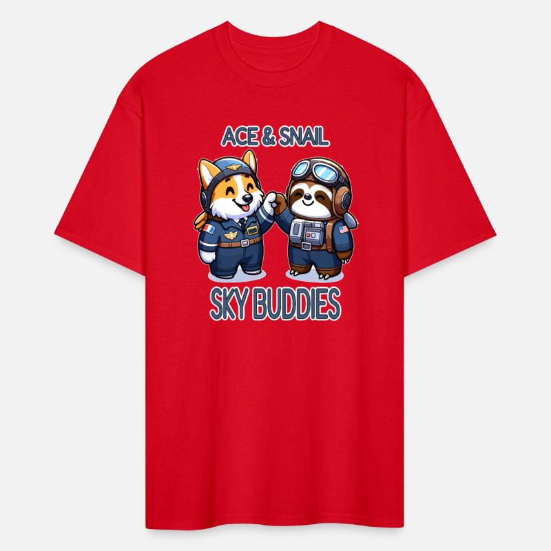 Ace and Snail High Flying Friends