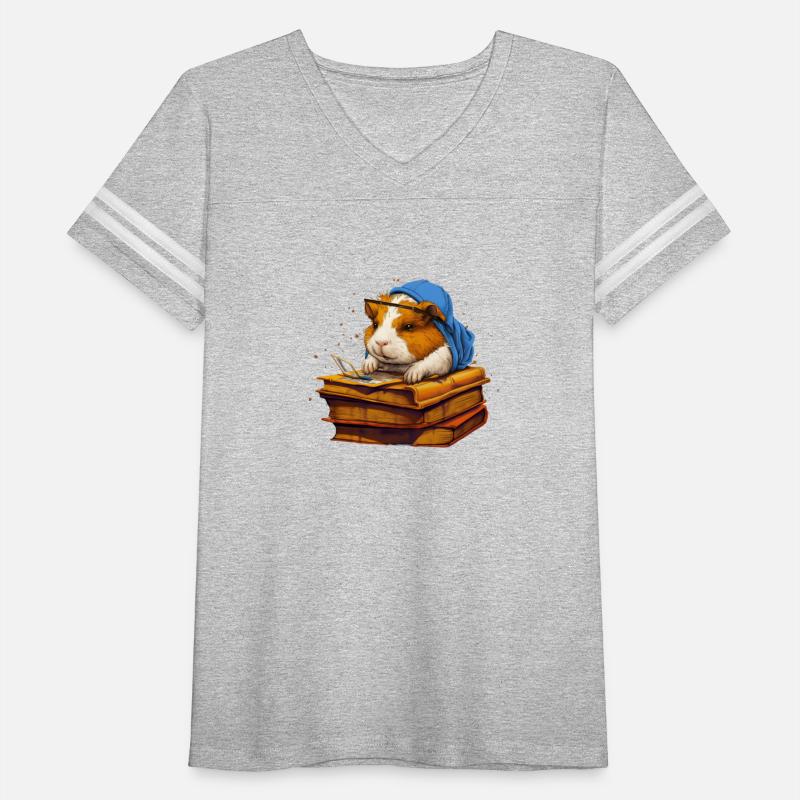 Adorable Guinea Pig's Study Slumber