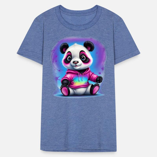 AI Airbrushed Panda Cartoon