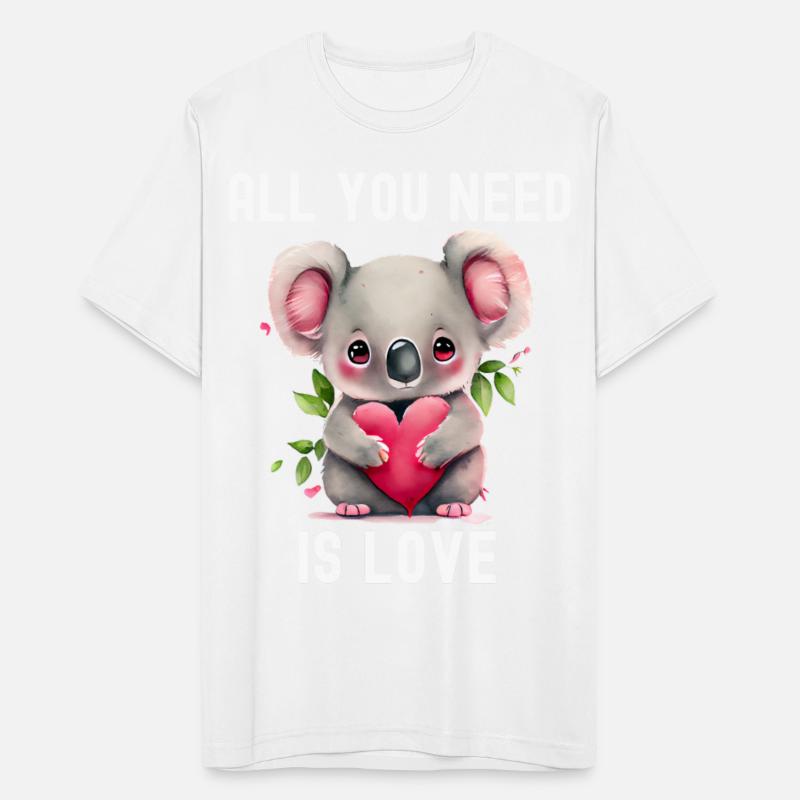 All you need is love with heart Koala Valentine's