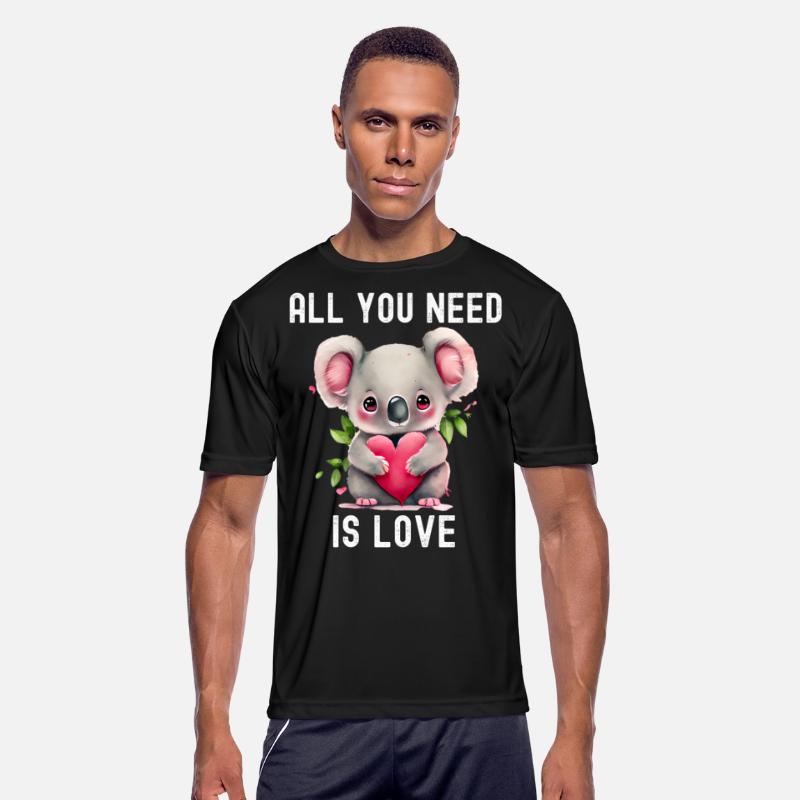 All you need is love with heart Koala Valentine's