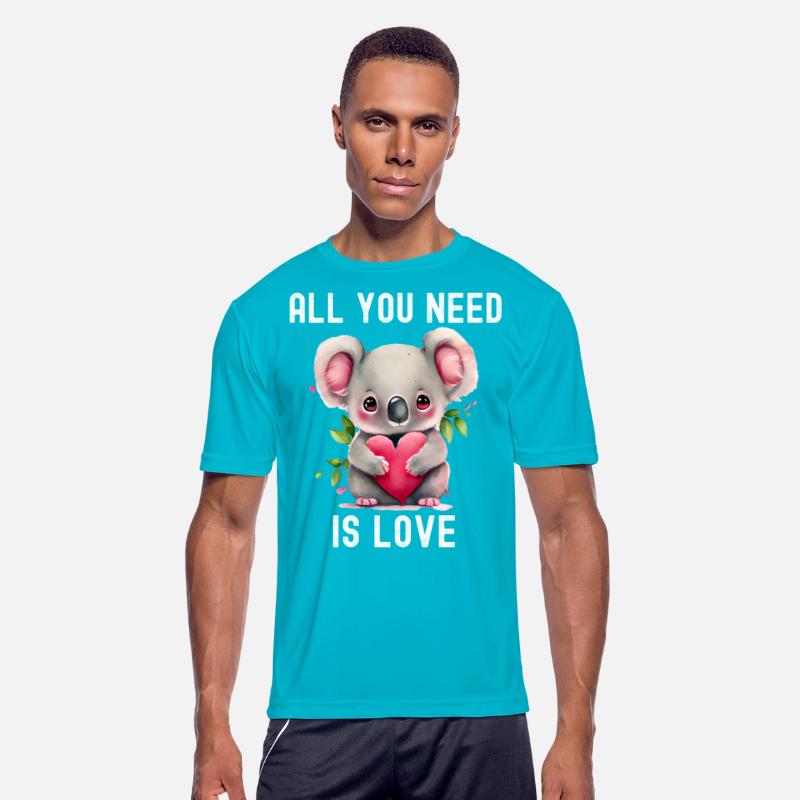 All you need is love with heart Koala Valentine's