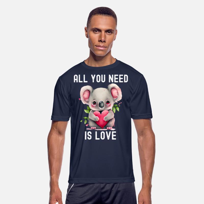 All you need is love with heart Koala Valentine's