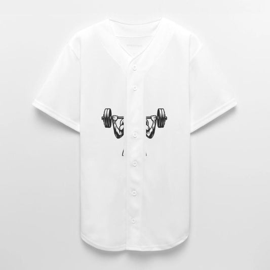 Ambitious Athlete With Barbell