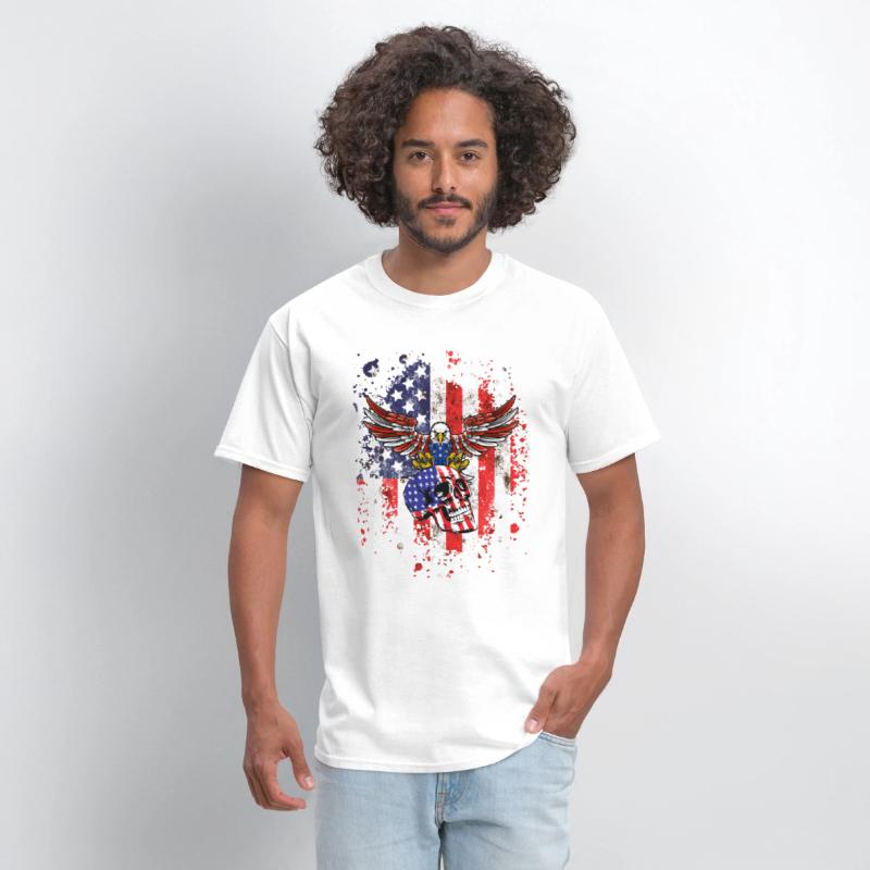 American eagle skull