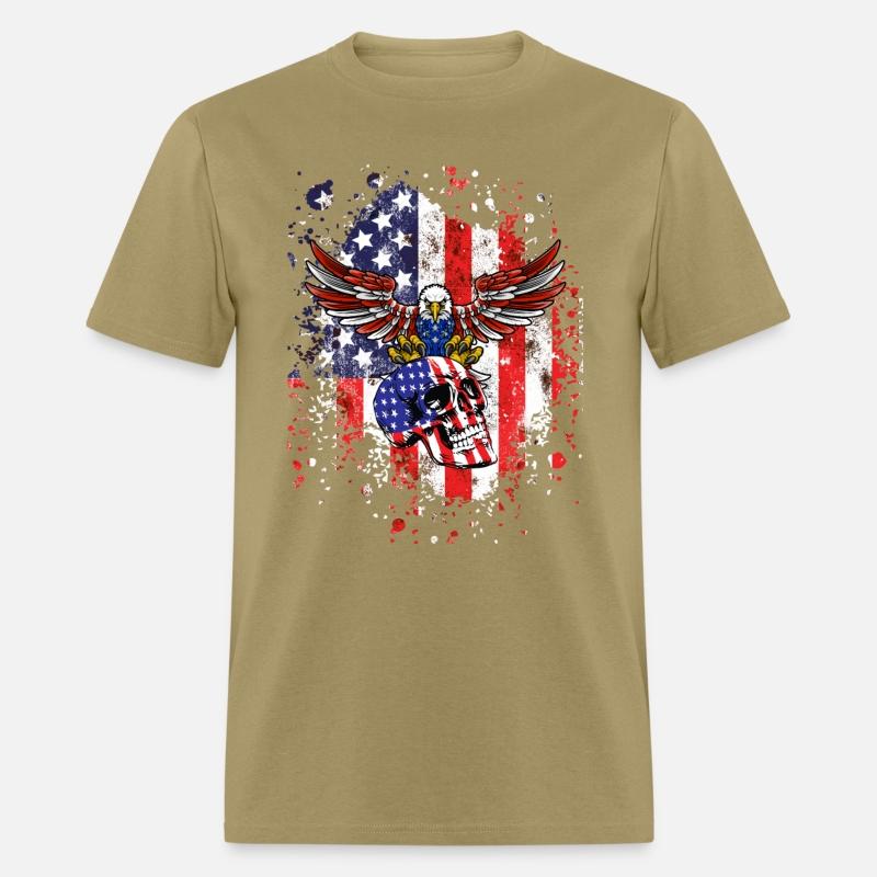 American eagle skull