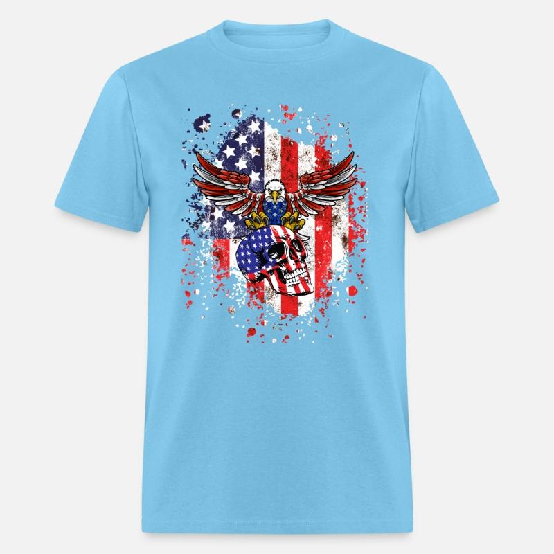 American eagle skull