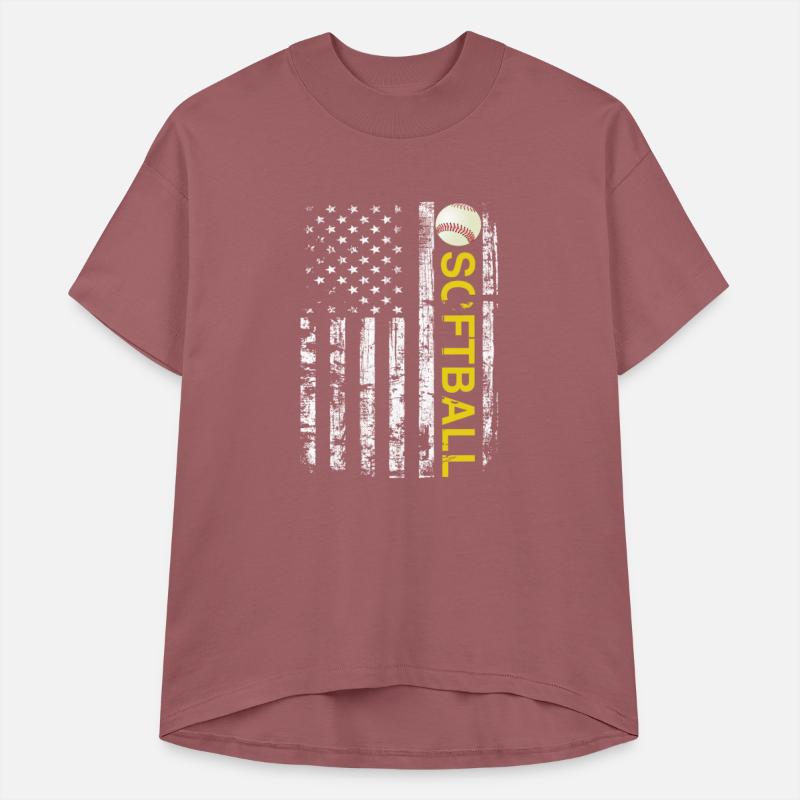 American Flag Softball