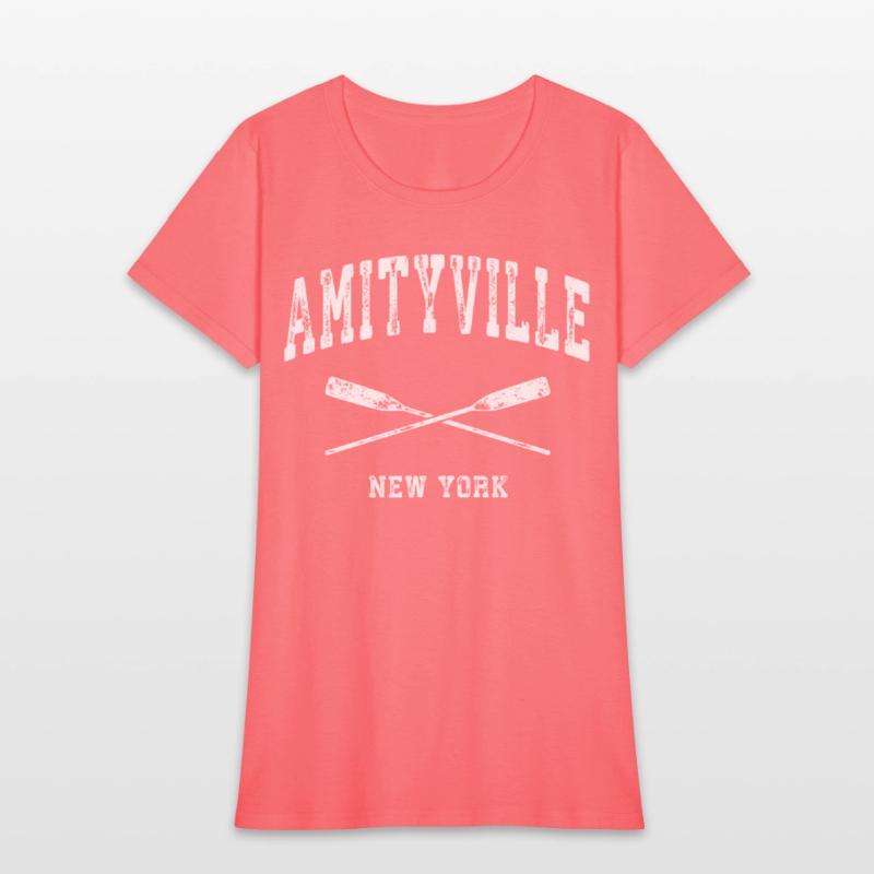 Amityville New York Nautical Crossed Oars