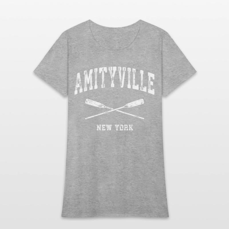 Amityville New York Nautical Crossed Oars