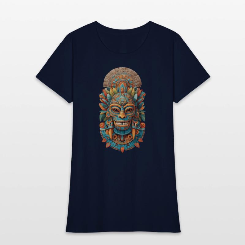 Ancient Maya Aztec Totem