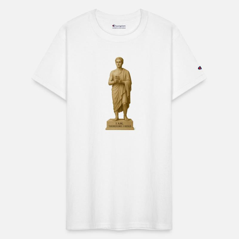 Ancient Philosopher with Smartphone Design