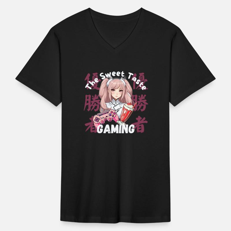 Anime Gamer Girl Loves Strawberry Milkshake