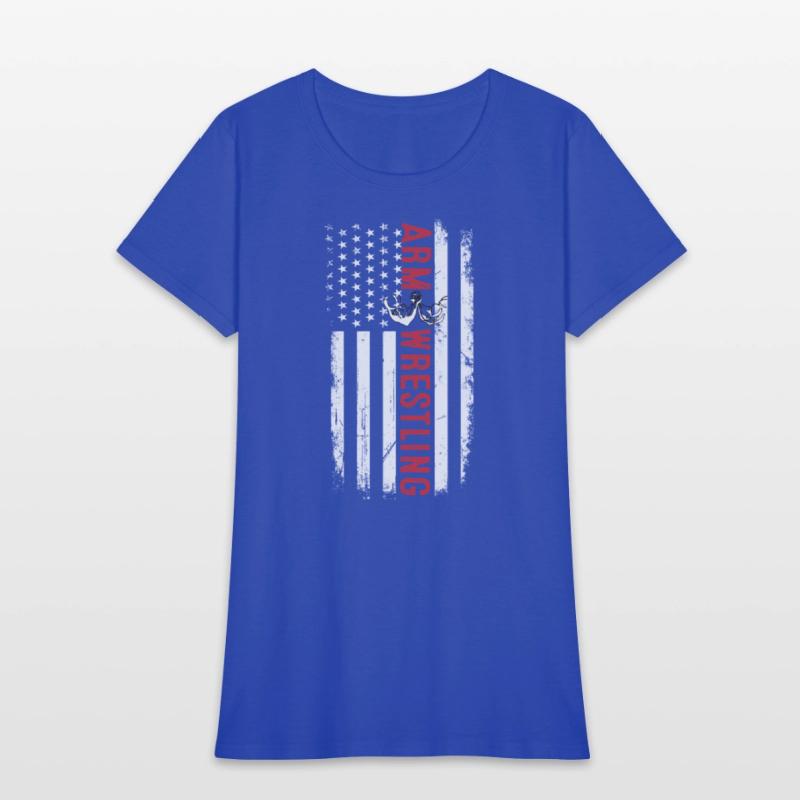 Arm Wrestling American USA Flag Armwrestling