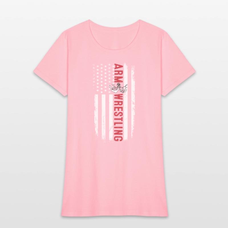 Arm Wrestling American USA Flag Armwrestling