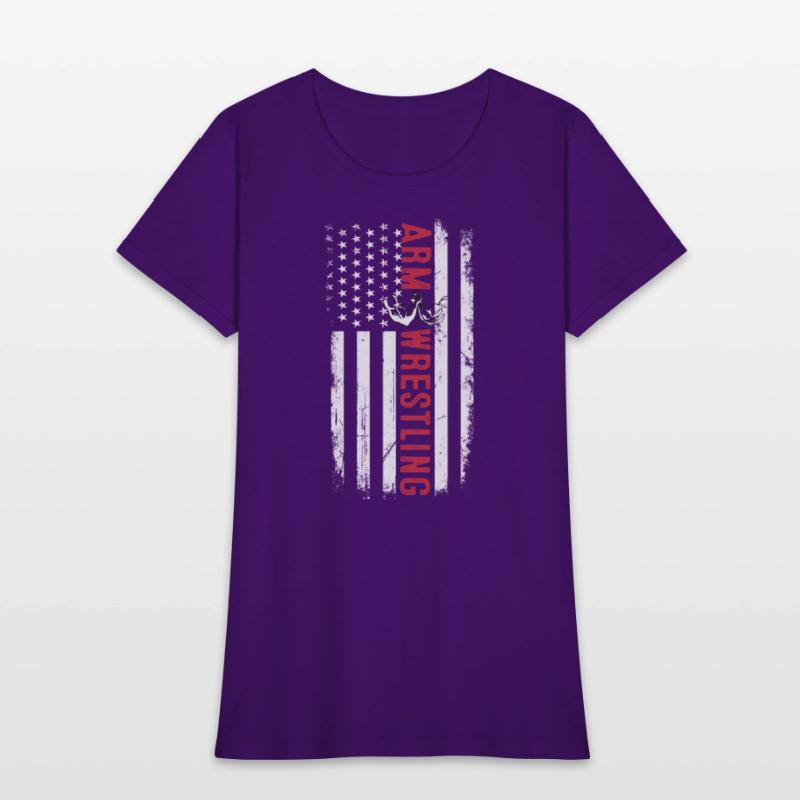Arm Wrestling American USA Flag Armwrestling