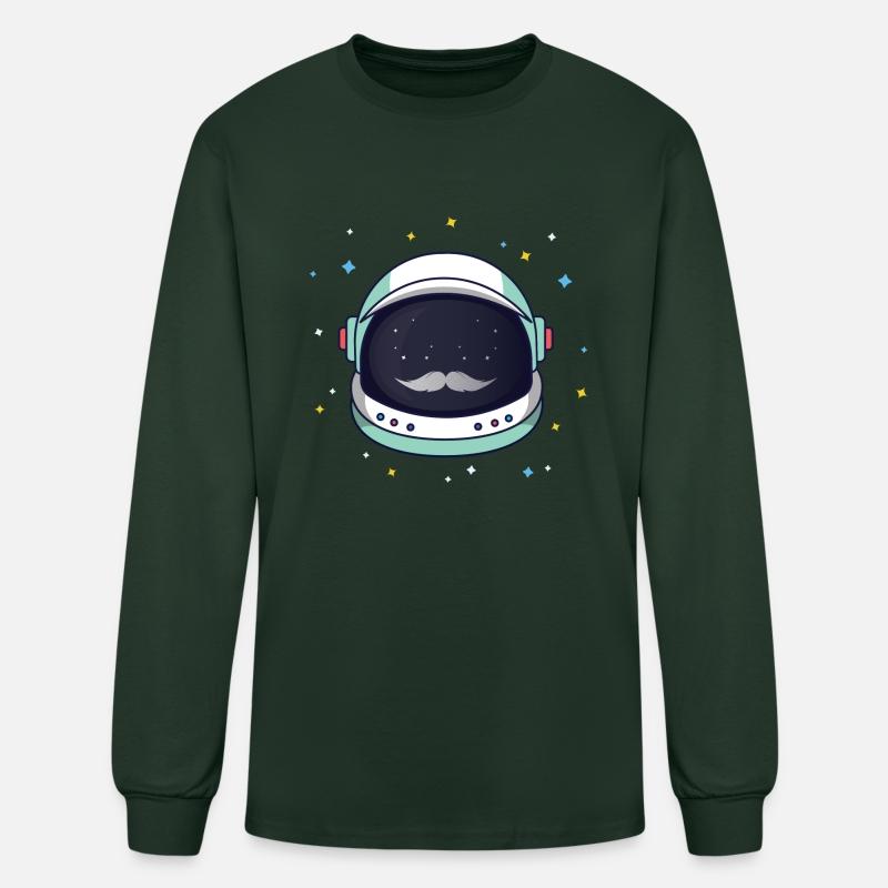 Astronaut Loves Mustache