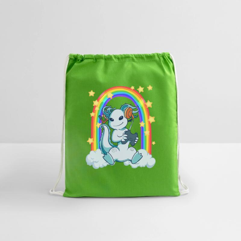 Axolotl plays video games online on the Internet