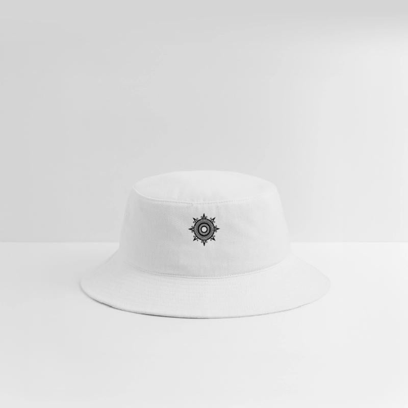 Aztec Circular Sun Tribal Border Pattern