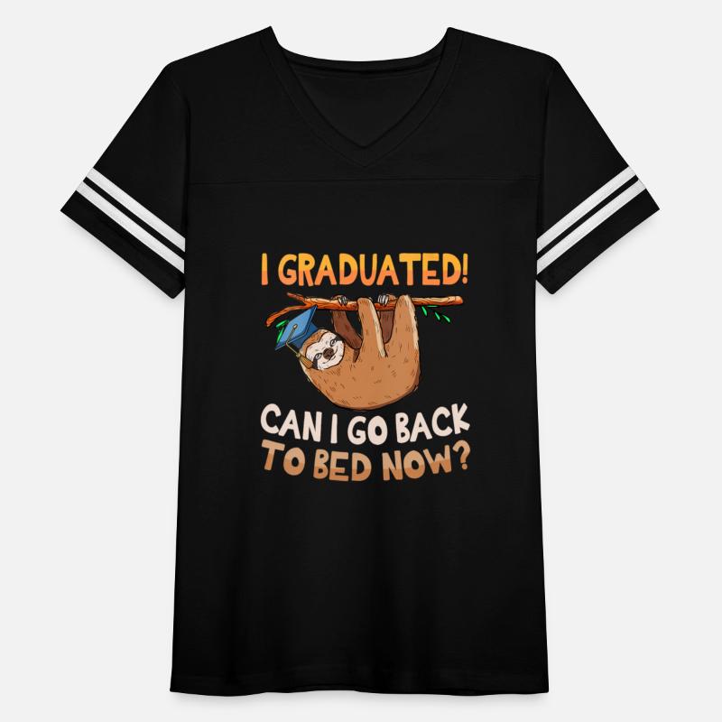 Back To Bed Sloth Lazy Graduation Graduated Him
