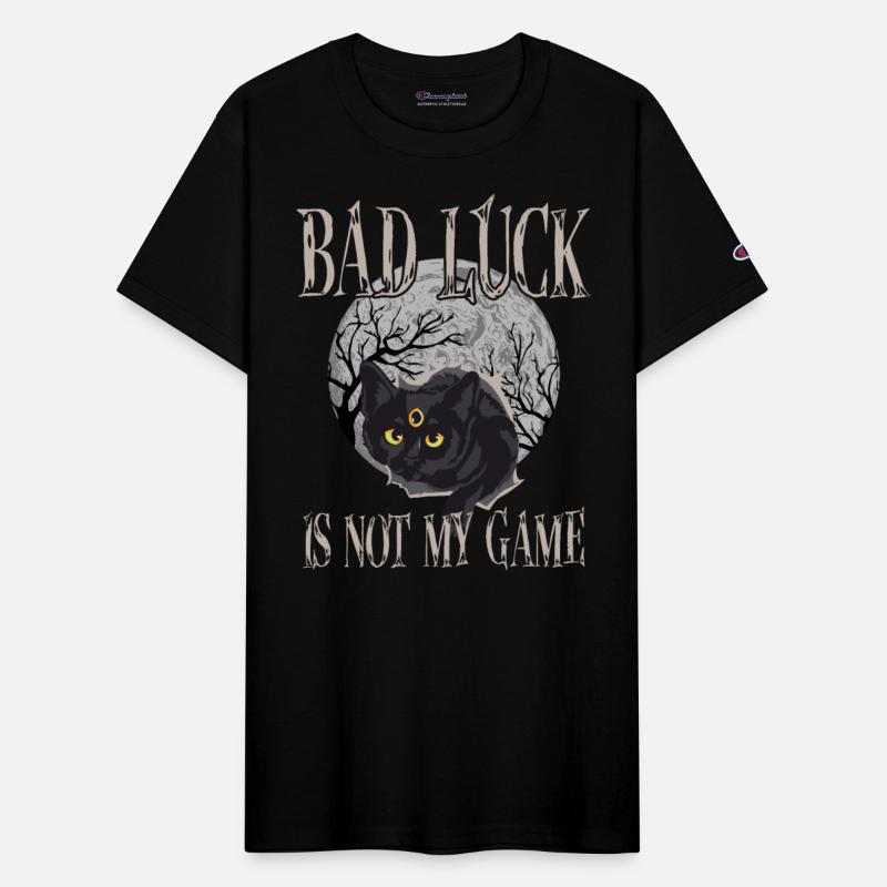 Bad Luck Is Not My Game Goth Black Cat Gothic