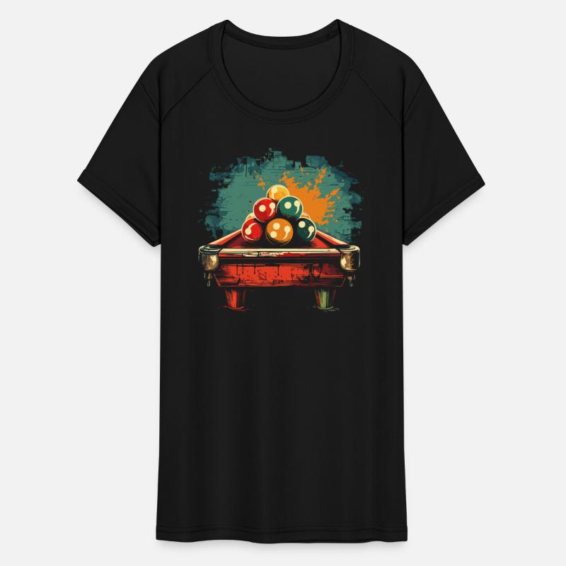 Billiards Comic Style
