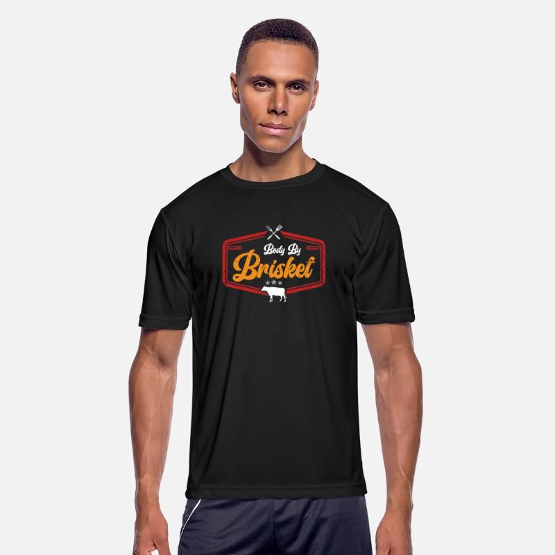 Body by Brisket - Funny BBQ Smoker & Grilling
