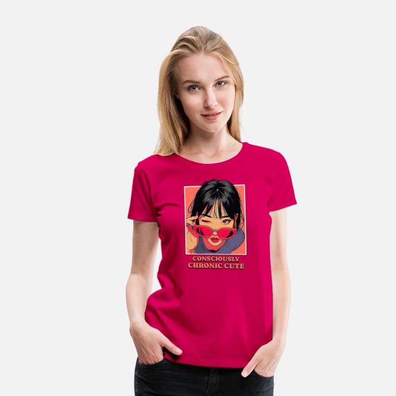 Bold Girl with Sunglasses Illustration