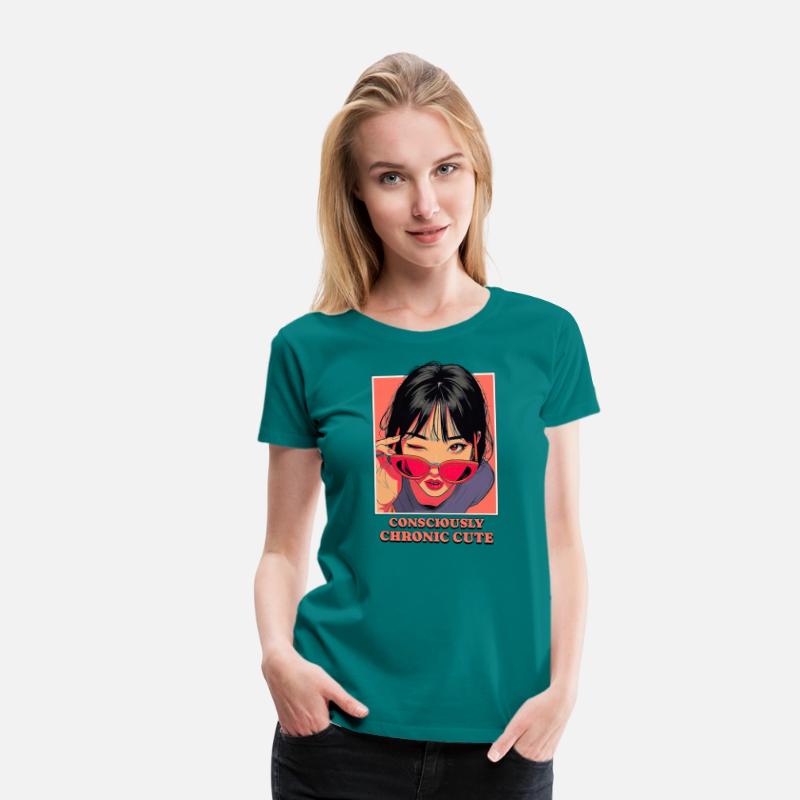 Bold Girl with Sunglasses Illustration