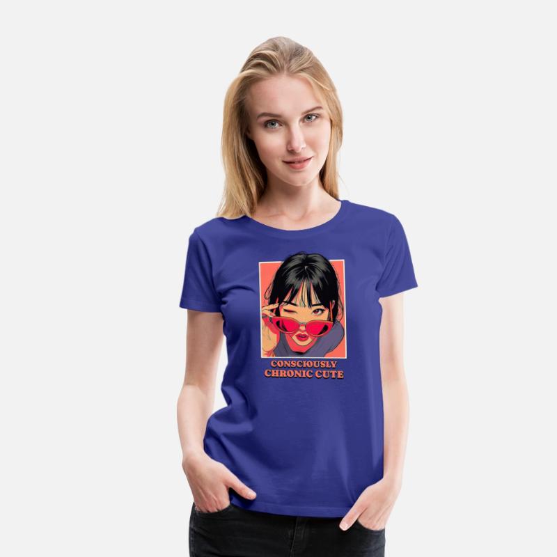 Bold Girl with Sunglasses Illustration