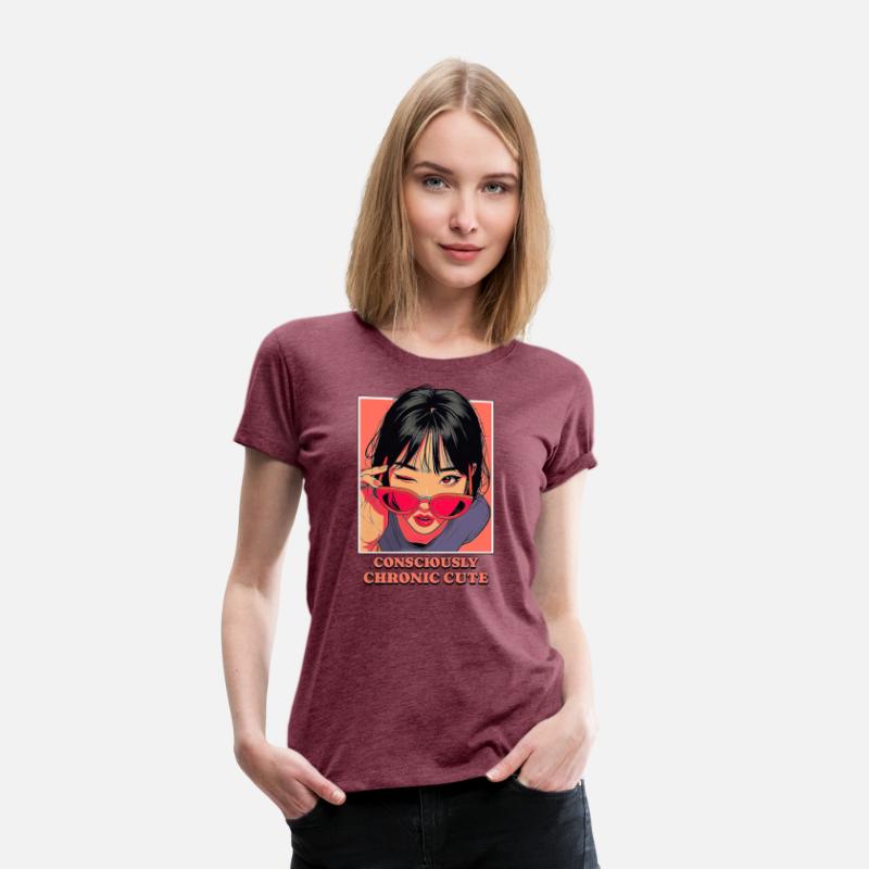 Bold Girl with Sunglasses Illustration