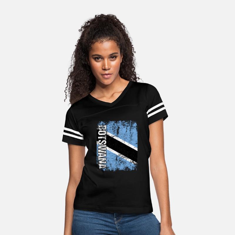 Botswana Flag Distressed Botswana