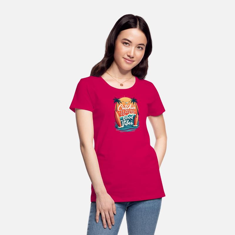 Catchin' Waves Surf Tee
